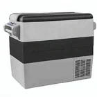 Factory direct sale 52L DC 12/24V portable compressor refrigerator freezer car fridge for camping