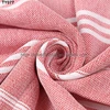 Large Striped Cotton Beach Towel Turkish Hammam Bath Towel Washcloths with Tassels 100X180cm Home Textile Bathroom Supplies
