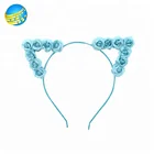 Custom Hairbands Wholesale For Girl Online Supreme Headband/flower ear hair accessories