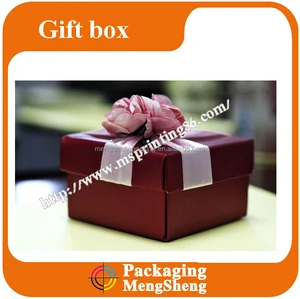 looking gift paper packaging box for wedding candy chocolate