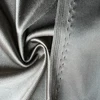 100% Polyester 80gsm/100gsm/150gsm Gray Shiny Plain Lining Dazzle Fabric