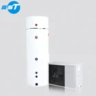 SST 450L hight pressure SUS 304/316/ stainless steel duplex heat pump hot water tank heater