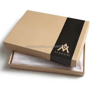 kraft scarf package gift box
