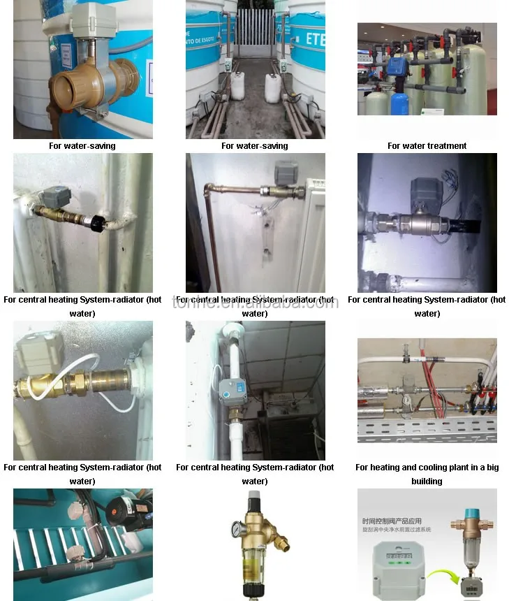 electric water valve application