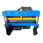 automatic roof tile panel color steel roll forming machine