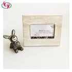 Desktop Mini Wood Photo Frame with Color Fading Treatment