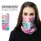 eco friendly sports headwear seamless face mask bandana multifunctional