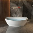 Portable Marble Bathtub Artificial Stone Bath Tub