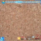 Factory custom synthetic fabric real cork leather fabric shoes cover material