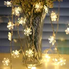 Light Decoration Light Christmas Snowflake Decorative Led String Outdoor Light