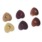 MMB05 Heart Shape Extra Thin Magnetic Snap Closure Magnet Button