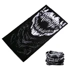 OEM Custom Elastic Black Cycling Skull Bandana Scarf