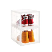 PP material clear nike air jordan shoe box