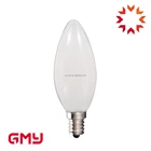 中国製工場 ce 上場 B35 乳白色エジソン電球 4 ワット 5 ワット 2700 18k E14 E27 led フィラメントキャンドル
