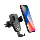 BUBM 2019 Universal Adjustable Automatic Car Mount Mobile Cell Phone Holder with Wireless Charging