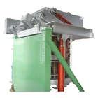 10 Ton Capacity Heavy Steel Shell Furnaces steel shell induction melting furnace