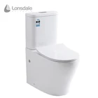 Good quality gravity flushing s-trap floor mounted ceramic modern chinese wash jet commode toilet
