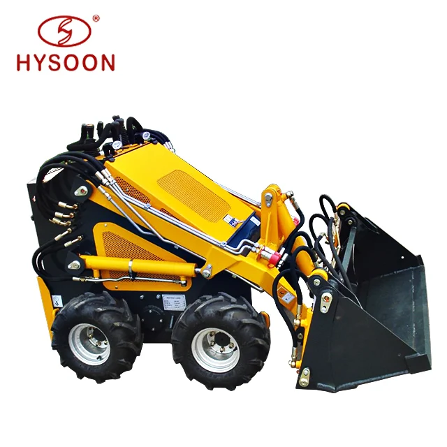 Hydraulic 4 in 1 bucket for skid steer mini loader.jpg