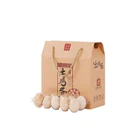 Recyclable Paper Egg Box Packaging Custom Cardboard Paper Egg Packaging Box/egg Wrapping Box with Handle