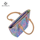 Hot Sell New Fashion China Manufacturers Custom Printed Luxury Ladies Tote Bag Handbag