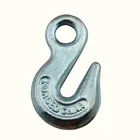 1/2" G70 yellow galvanized alloy steel eye grab hook