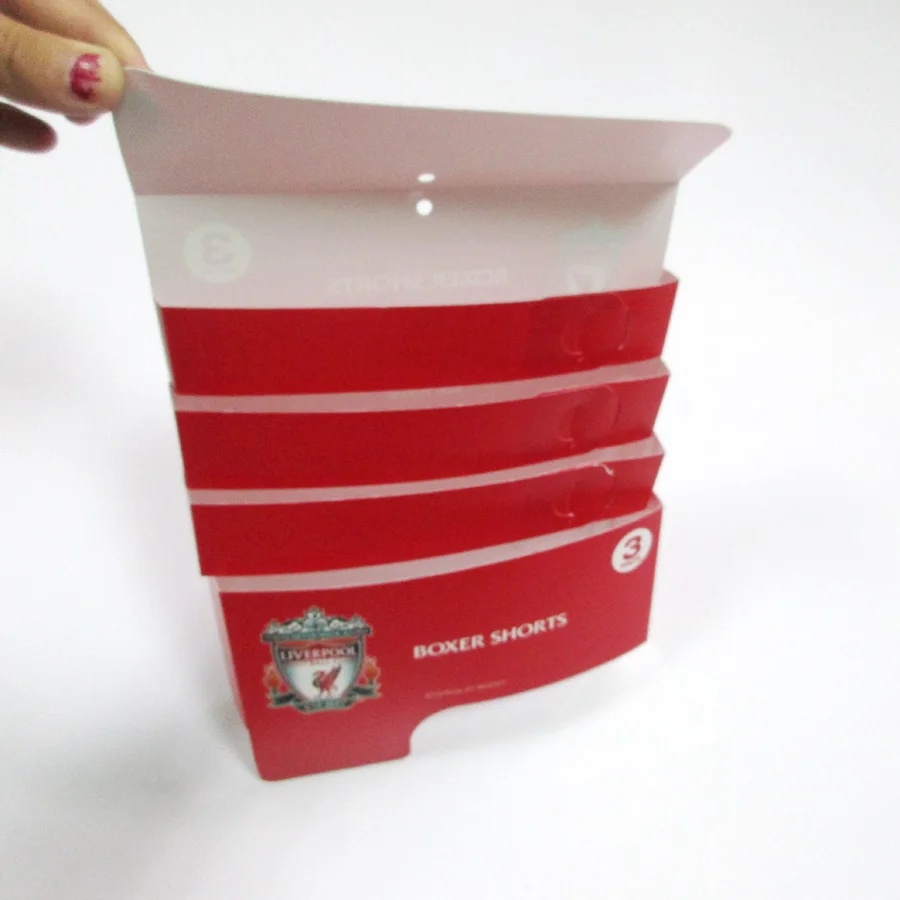 high quality white plastic shoes box
