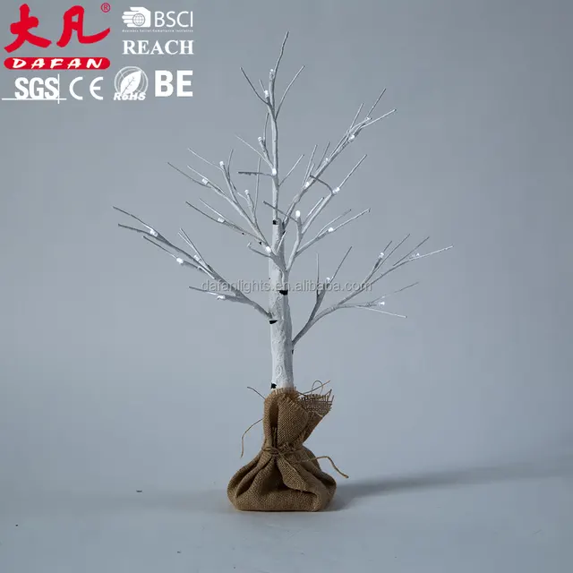 factory direct sale indoor decoration branch led birch tree