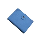 promotional cheap custom pu leather notebook student and business diary note book