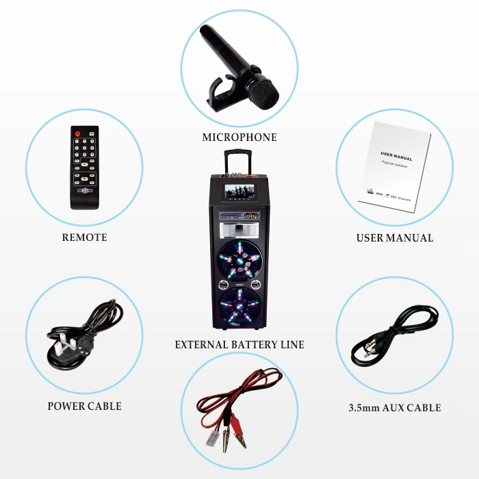 audio mixer with power vacuum tube speaker portable capsule speaker - ANKUX.COM