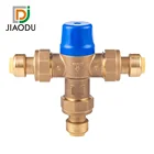 Factory outlet water heater ANTI-SCALD temperature thermostatic 3/4-Inch lead-free brass mixing valve