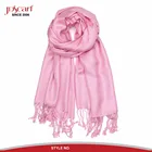 Bargain buys wholesale mix colors bulk purchase solid plain colour100% viscose scarf cheap pashmina shawls