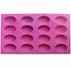 FDA silicone oval shape handmade soap mold