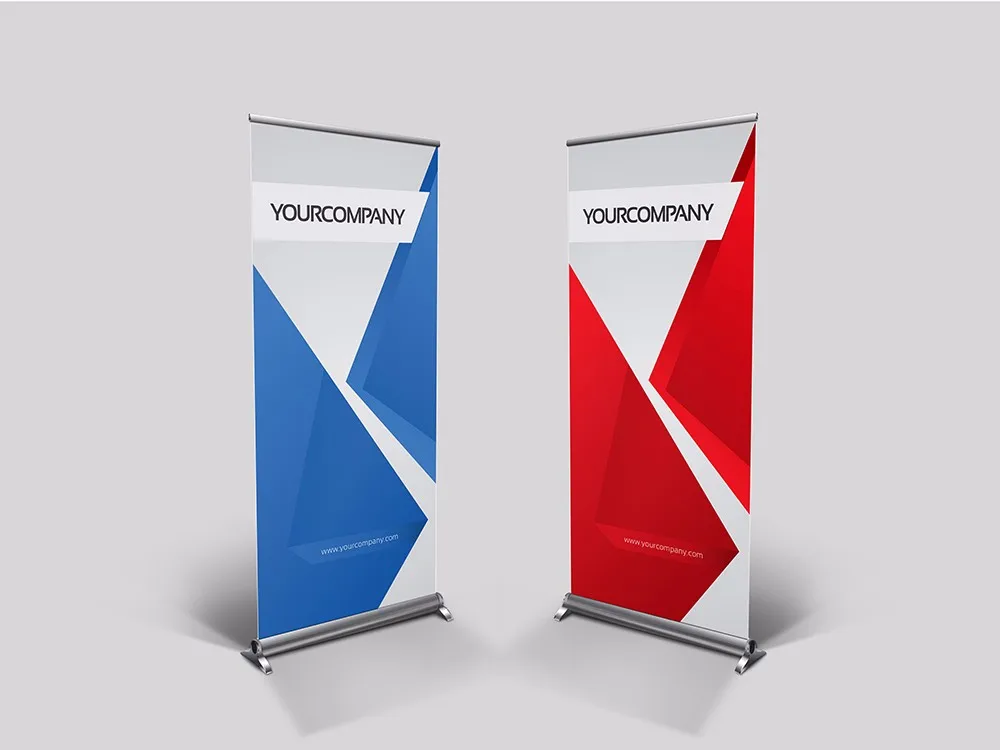 Custom PVC Printed Type Display Banner Standing Banner Advertising Roll Up Banner