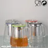 Wholesale borosilicate glass custom tea set/Heat Resistant vintage tea set teapot 650ml/21.96oz middle east style tea set
