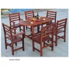 Yizhou outdoor Teak Rectangular Extending dining 8 chairs and table set Outdoor Garden Patio furniture
