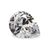 100pcs/pack 2x3mm~13x18mm High Quality White Pear Loose Cubic Zircon Stone