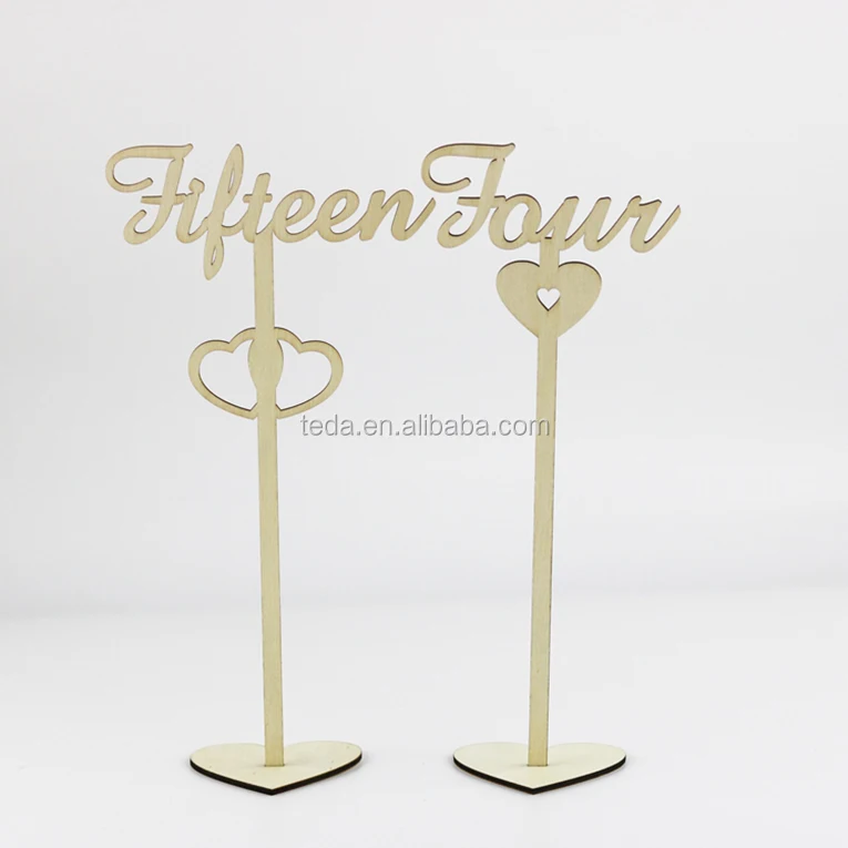 laser cut table numbers for restaurant wedding table numbers
