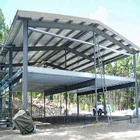 Light Prefab Two Story Shed Steel Structure Workshop Building Warehouse For Hot Selling