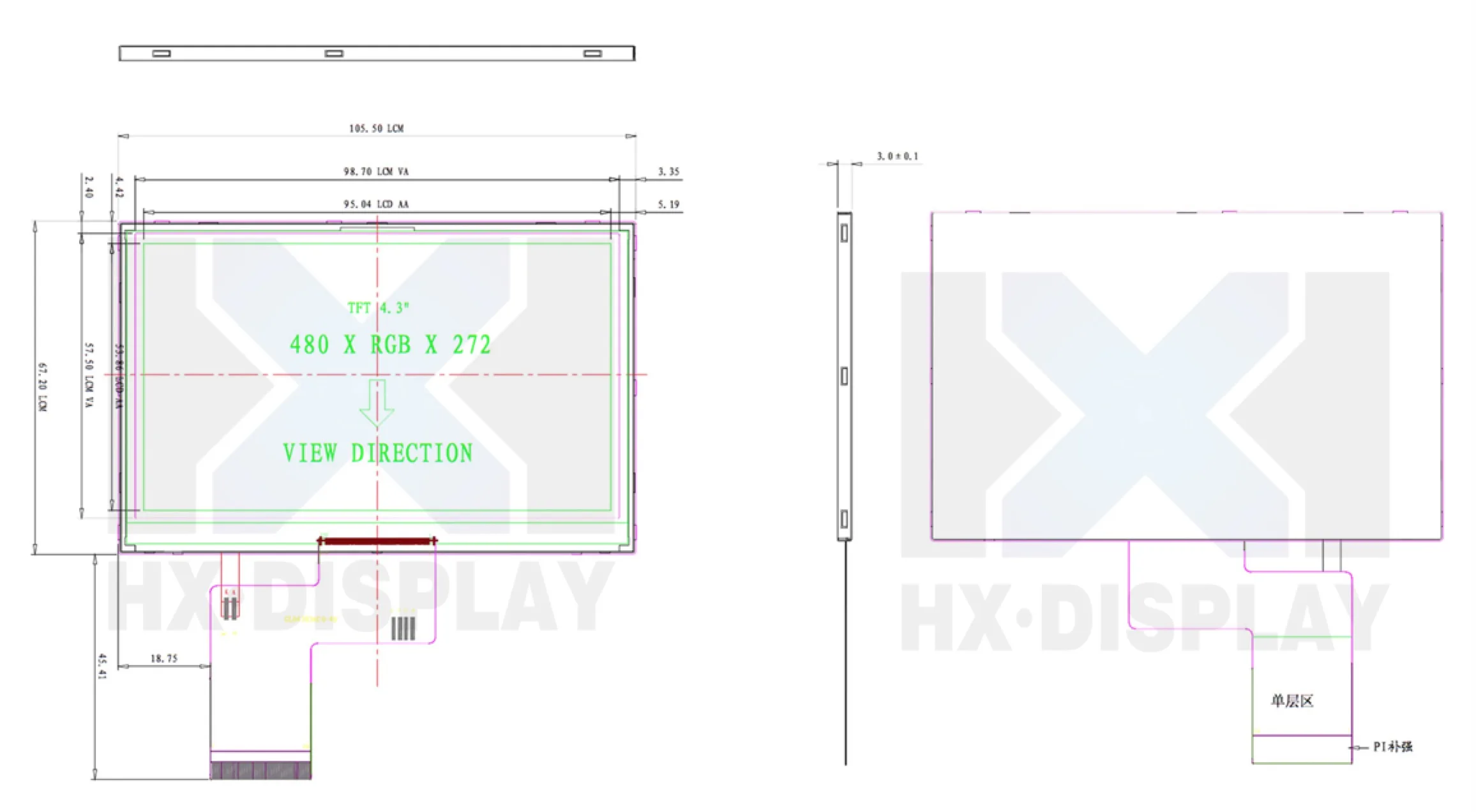 cheap charecter oled display