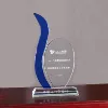 MH-LMY010 Crystal award trophy with base