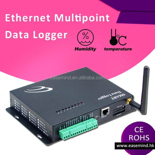 telemetry over gprs temperature and humidity data loggers