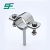 Sanitary Stainless Steel Pipe Fitting Round Type Pipe Holder