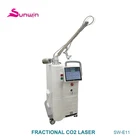 co2 fractional laser portable machine for clinic use skin whiten scar wrinkle removal 40W RF tube beauty machine