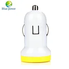 Car accessories charger 1amp 2amp single usb car charger for iphone samsung