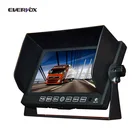 4.3"/5"/6"/7"/9"/10.1"/43 Inch TFT Color LCD Screen Rear View Car Monitor System with Digital Waterproof Camera