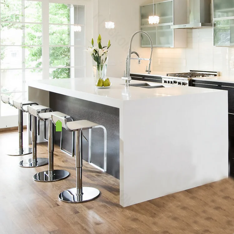Man Made Quartz Stone Quartz Crystal Stone Kitchen Countertops