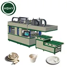 HGHY good shape biodegradable lunch box molded machine hot sale