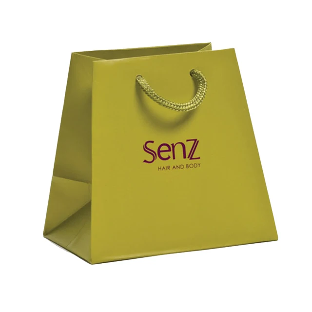 and fancy customized printed luxury gift paper shopping bag with