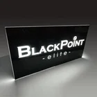 Led Edge Lit Window Display Letter 3D Illuminated Sign Panel Light Box