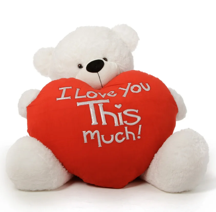 valentines day huge teddy bear